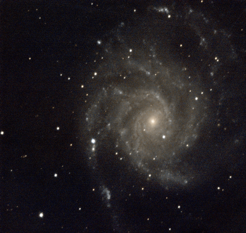 Die Feuerradgalaxie mit Siril gestackt
