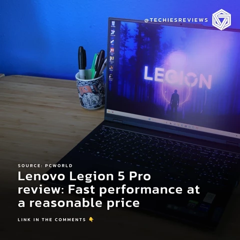 Lenovo Legion 5 Pro review: Fast performance at a reasonable price