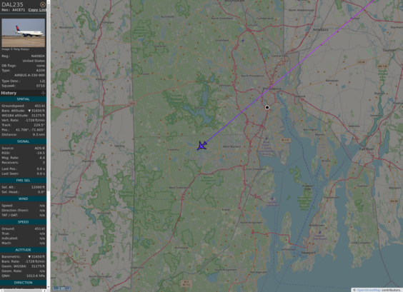 Github AnyFlightTracker by @rtmladsb:mastadon.social