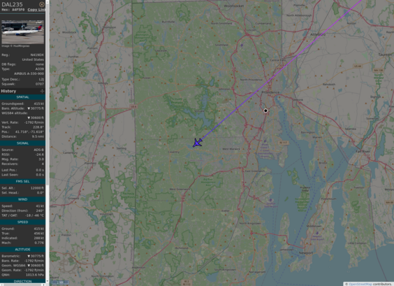 Github AnyFlightTracker by @rtmladsb:mastadon.social