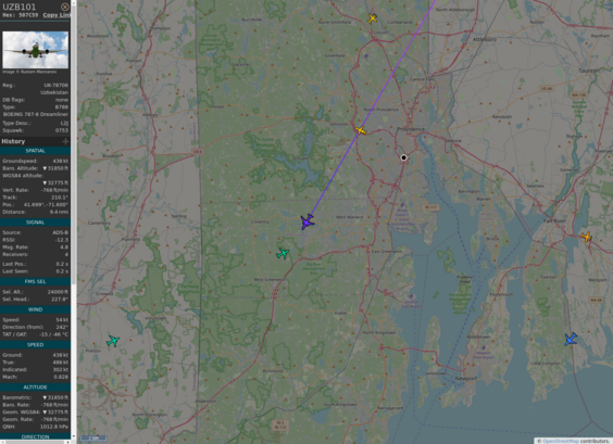 Github AnyFlightTracker by @rtmladsb:mastadon.social