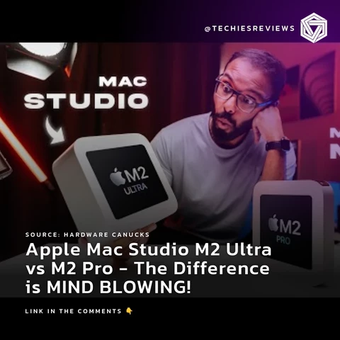 Apple Mac Studio M2 Ultra vs M2 Pro - The Difference is MIND BLOWING!