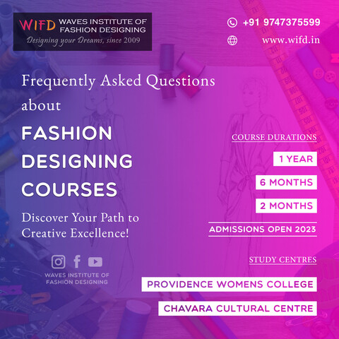 𝐅𝐚𝐬𝐡𝐢𝐨𝐧 𝐃𝐞𝐬𝐢𝐠𝐧𝐢𝐧𝐠 𝐂𝐨𝐮𝐫𝐬𝐞𝐬: 𝐘𝐨𝐮𝐫 𝐅𝐀𝐐𝐬 𝐀𝐧𝐬𝐰𝐞𝐫𝐞𝐝!

Explore the fascinating world of fashion designing and find answers to your most burning questions. From the basics of design principles to industry insights, we've got you covered. Discover the latest trends, techniques, and career tips from seasoned experts. Get ready to embark on a stylish journey like never before!

View FAQ's - https://wifd.in/faq

#FashionFAQs #FashionDesignInsights #AskTheDesigners #FashionUnveiled #FashionCareerGuide #FashionInspiration
#FashionForward #FashionDesign #FashionInstitute #WIFD #Kerala #Calicut #FashionDesignCourse #FAQ 