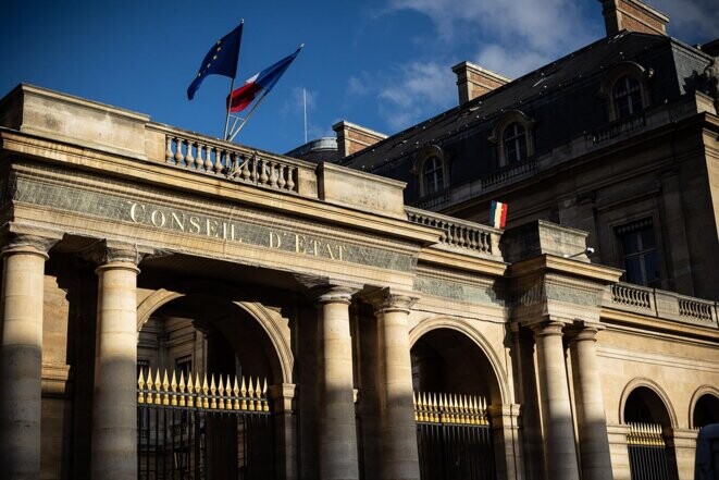 Le Conseil d'État à Paris. © Photo Sébastien Calvet / Mediapart