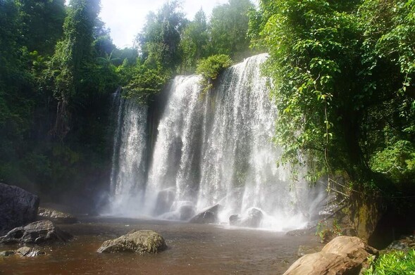 Phnom Kulen waterfalls
