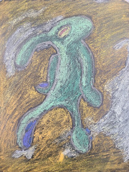 A classic piece of art known as Bold and Brash, as seen in the episode "Artist Unknown" of SpongeBob SquarePants 