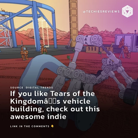 If you like Tears of the Kingdom’s vehicle building, check out this awesome indie