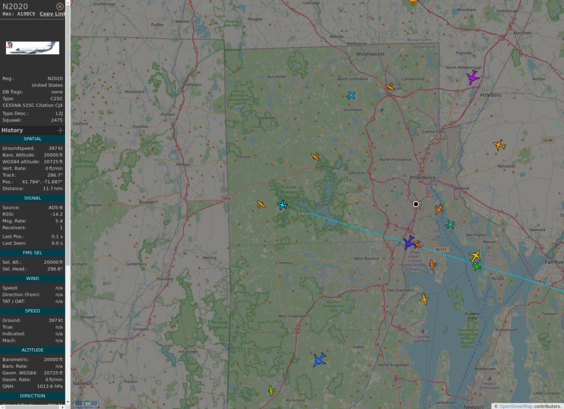 Github AnyFlightTracker by @rtmladsb:mastadon.social