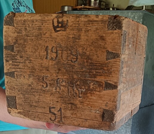 Wooden handmade kappa (box)
