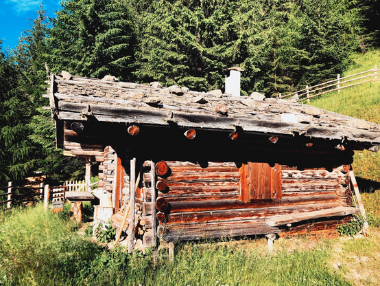 A mountain hut