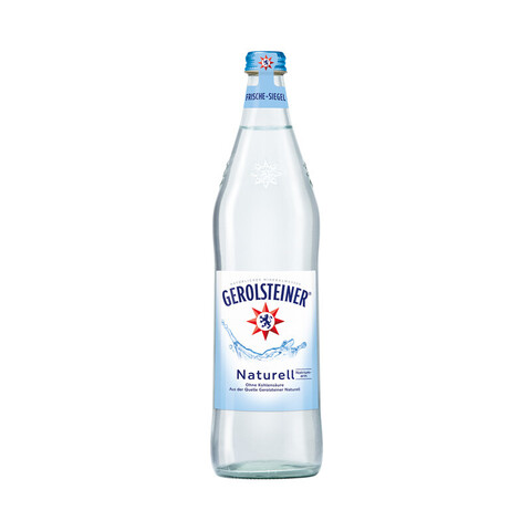 Produktabbildung: Gerolsteiner Naturell in 0,75l-Glas-Individualflasche (Bildquelle: GEROLSTEINER)