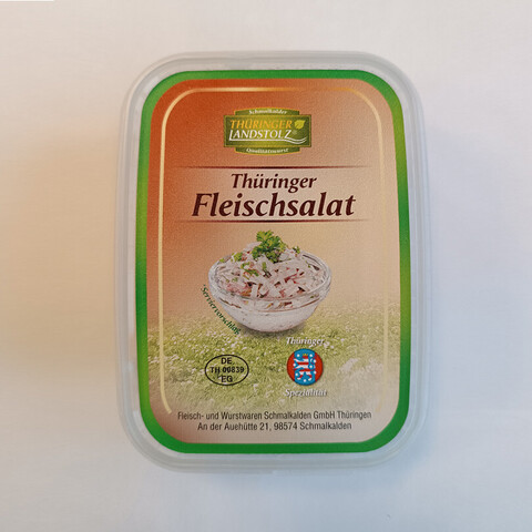 Produktabbildung: 'Thüringer Fleischsalat' der Marke THÜRINGER LANDSTOLZ (Bildquelle: FLEISCH- UND WURSTWAREN SCHMALKALDEN)