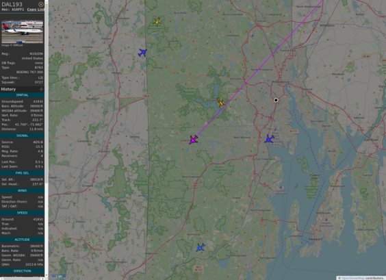 Github AnyFlightTracker by @rtmladsb:mastadon.social