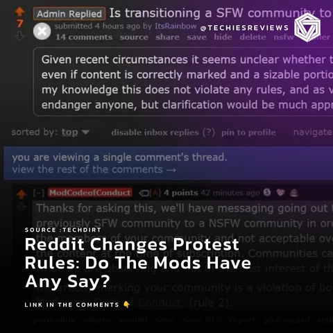 Reddit Changes Protest Rules: Do The Mods Have Any Say?