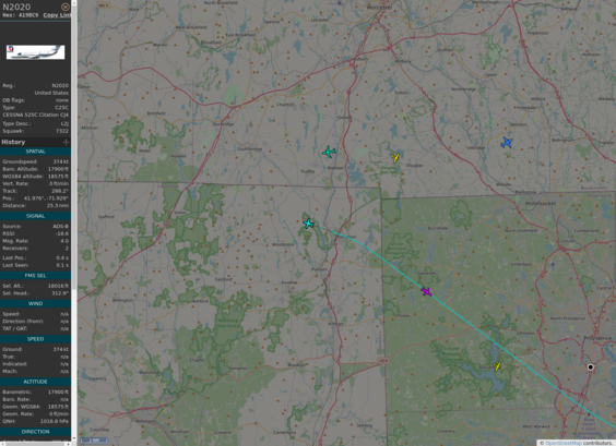 Github AnyFlightTracker by @rtmladsb:mastadon.social