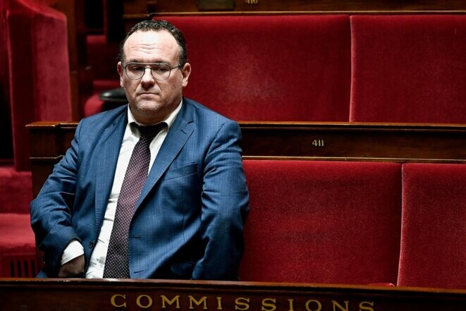 Damien Abad à l'Assemblée nationale en novembre 2022. © Photo Stéphane de Sakutin / AFP