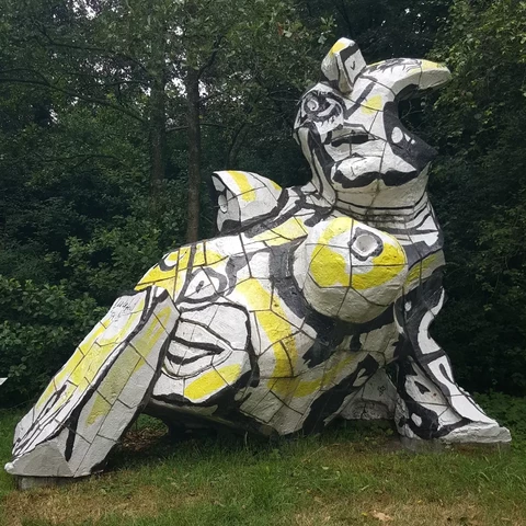 #Lucebert in #Huizekranenburgh museumtuin  in #Bergen