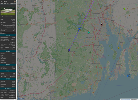 Github AnyFlightTracker by @rtmladsb:mastadon.social