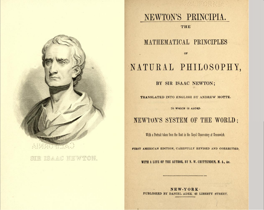 Newton, Principia Mathematica