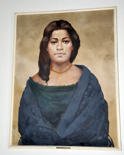 Prinzessin Elizabeth Kekaaniau, mit der sich Miertsching 1850 in Honolulu unterhalten hatte