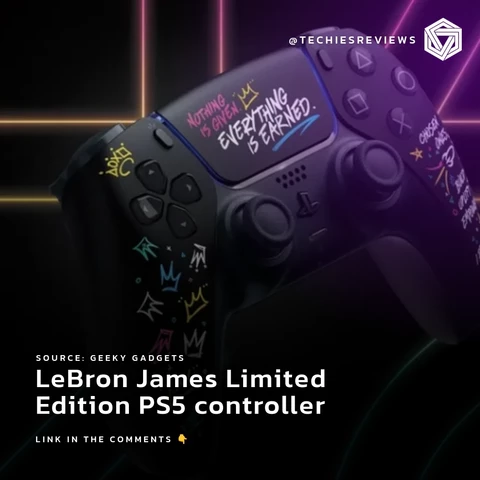 LeBron James Limited Edition PS5 controller