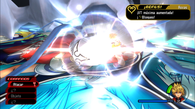 Penumbra Espinosa, primer boss, derrotado en KH2
