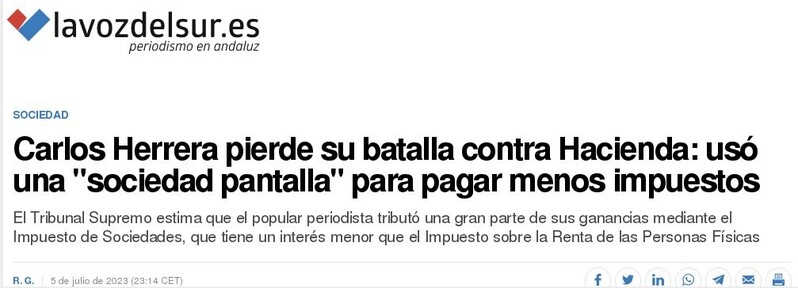 Mr. Herrera loses in Supreme Court
Headlines La Voz Del Sur 2023 Jul.05