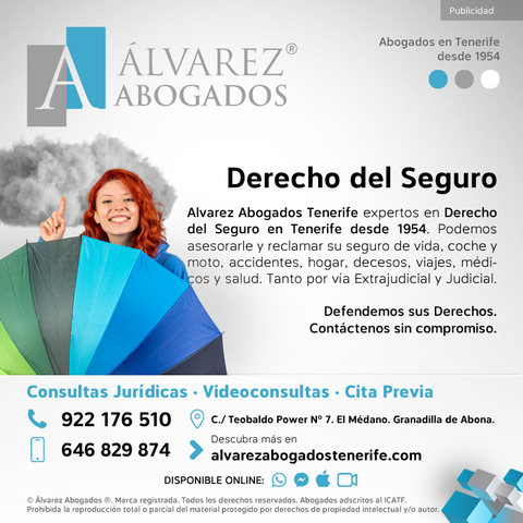 Derecho del Seguro en Tenerife · Alvarez Abogados Tenerife