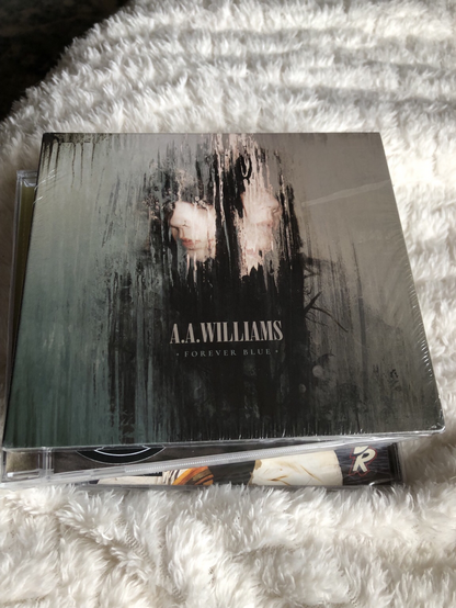 Front cover of CD album ‘Forever Blue’ by A A Williams