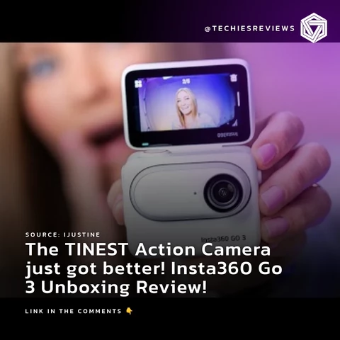 The TINEST Action Camera just got better! Insta360 Go 3 Unboxing + Review!