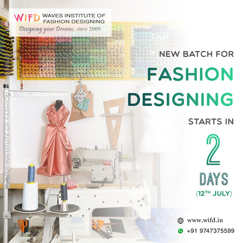 𝐃𝐢𝐬𝐜𝐨𝐯𝐞𝐫 𝐲𝐨𝐮𝐫 𝐏𝐚𝐬𝐬𝐢𝐨𝐧 𝐟𝐨𝐫 𝐅𝐚𝐬𝐡𝐢𝐨𝐧: 𝐍𝐞𝐰 𝐁𝐚𝐭𝐜𝐡 𝐬𝐭𝐚𝐫𝐭𝐬 𝐢𝐧 2 𝐃𝐚𝐲𝐬 (12 𝐉𝐮𝐥𝐲)

Hurry up & join our New Batch for Fashion Designing starting in just 2 𝐃𝐚𝐲𝐬 𝐨𝐧 𝐉𝐮𝐥𝐲 12, 𝐖𝐞𝐝𝐧𝐞𝐬𝐝𝐚𝐲. Learn from  experts and gain hands-on knowledge about every aspect of the global fashion industry...

Don't miss out on this exciting opportunity. Join Today!
