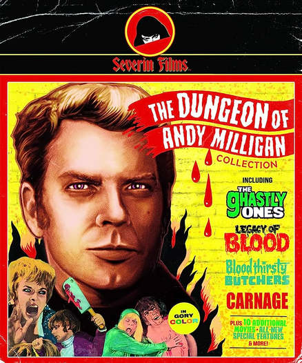 Andy Milligan was born in St. Paul, Minnesota on February 12, 1929. He was a self-taught film maker, playwright, script writer and costume designer. He grew up mostly in Minnesota, but he and his family moved around the country a lot. His father, Andrew Milligan Sr. (1895-1985) was a captain in the U.S. Army who served in the military for over 50 years (retiring in the mid 1960s holding the rank of colonel). His mother, Marie Gladys Hull (1903-1953), was an overweight, neurotic-bipolar alcoholic who physically and verbally abused her husband and children. She served as the basis for scores of her son's characters when he began making films. Milligan had an older half-brother named Harley Hull and a younger sister named Louise Milligan Howe. After finishing grade school, Milligan joined the U.S. Navy where he served four years. After his honorable discharge, he settled in New York City in 1951 where he dabbled in acting on stage and opened a dress shop.