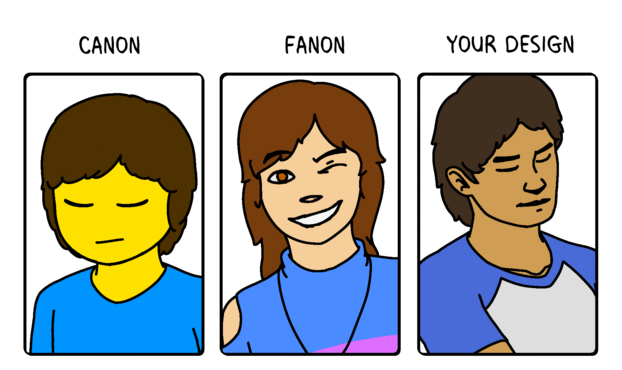 Canon Frisk
Fanon Frisk
My Frisk Design