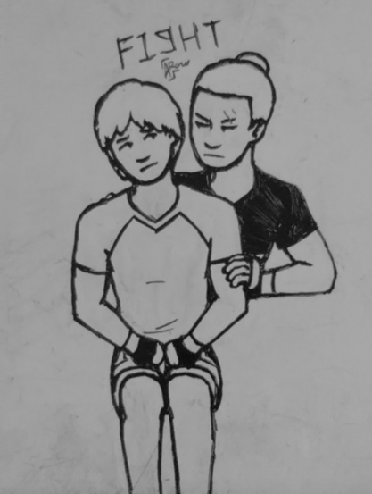 Pacifist Frisk and Genocide Frisk