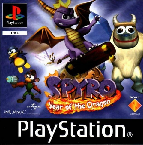 Portada de Spyro Year of the Dragon