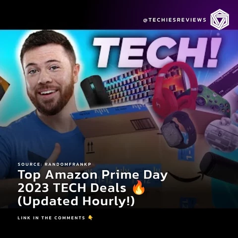 Top Amazon Prime Day 2023 TECH Deals 🔥 (Updated Hourly!)