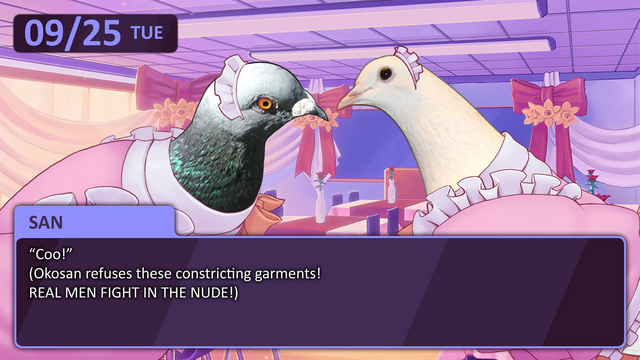 Captura de Hatoful Boyfriend