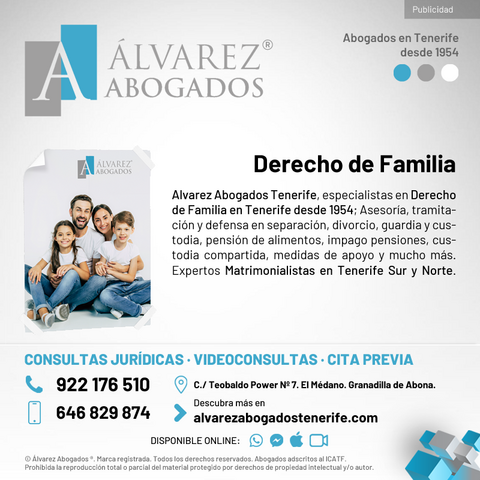 Derecho de Familia en Tenerife · Alvarez Abogados Tenerife