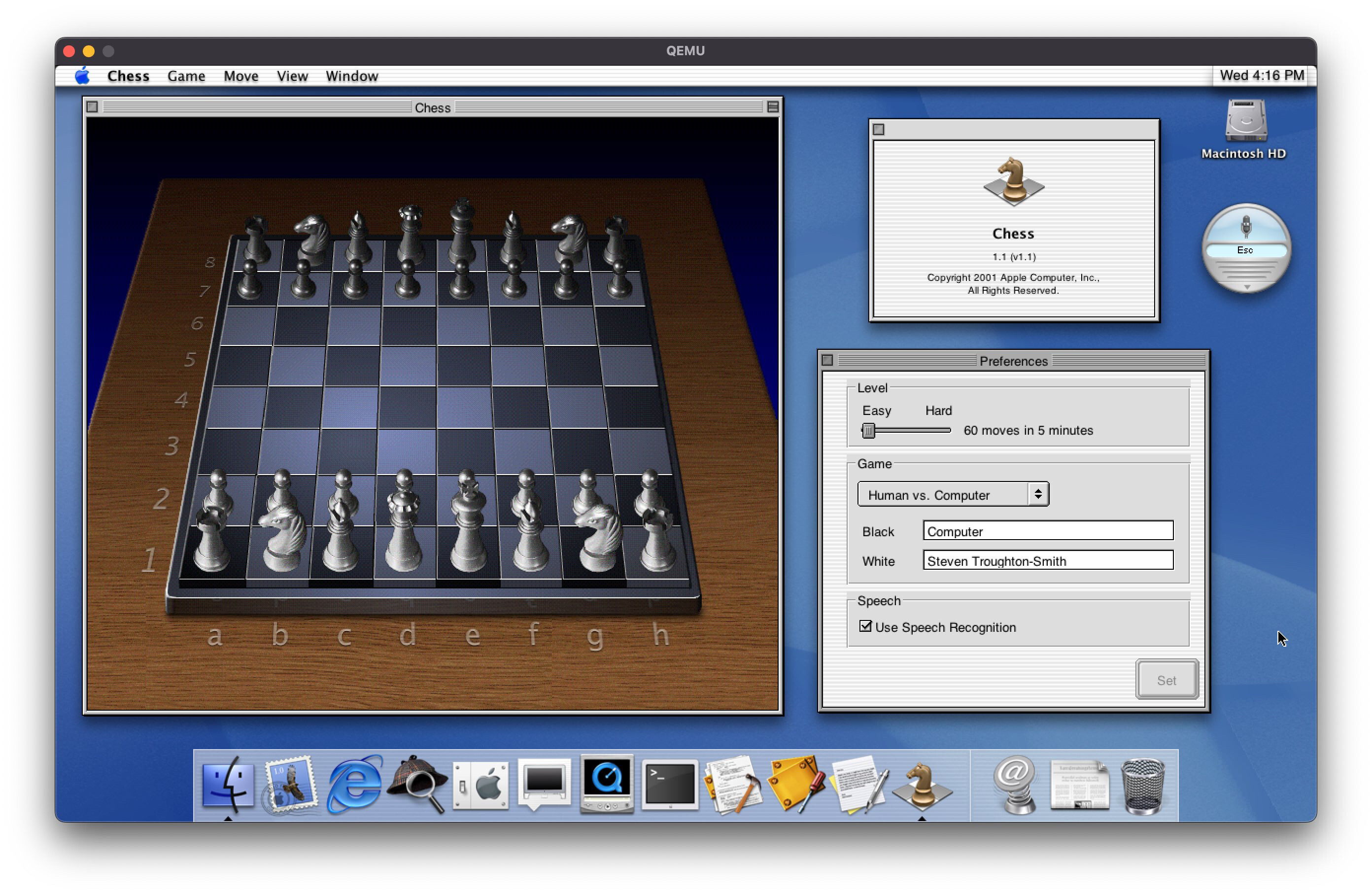 Chess Titans on Windows XP 