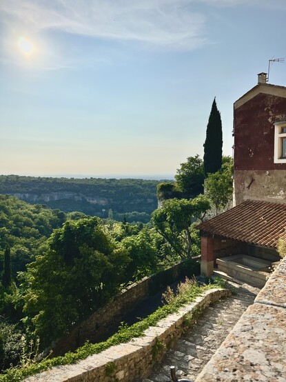Exterior view of Venasque south west side