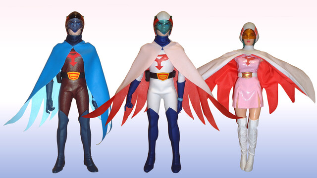 Science Ninja Team Gatchaman G2,G1,G3