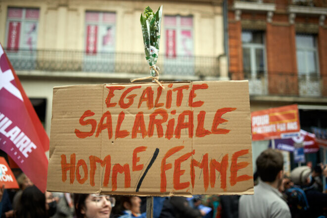 À Toulouse le 1er mai 2022. © Alain Pitton / NurPhoto via AFP