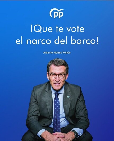 RT @orto1941@twitter.com

#FelizLunes
Al partido del BULO no le va a gustar esto.
COMPARTELO!!
DIFUNDEEE!!
Si quieres dañar electoralmente al PP difunde este vídeo del amigo de Marcial Dorado.

#QueTeVoteElNarcoDelBote
#QueTeVoteElNarcoDelBarco 
Sin desperdicio📹⤵️

https://twitter.com/orto1941/status/1680588457318514688?t=T4KvcjIIJyJuiitcLQRaEA&s=19 