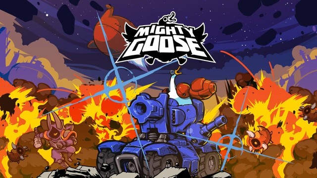 Portade mighty goose con nuestro ganso y... Un metal slug