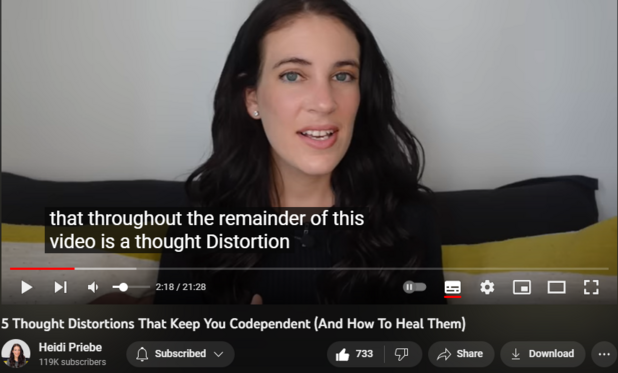 5 Thought Distortions That Keep You Codependent (And How To Heal Them)
Anxious Attachment: Using Space And Self-Regulation To Build Intimacy (Video):