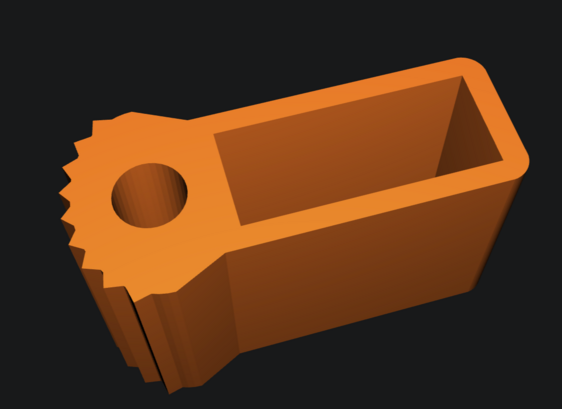 3d model ladder foot