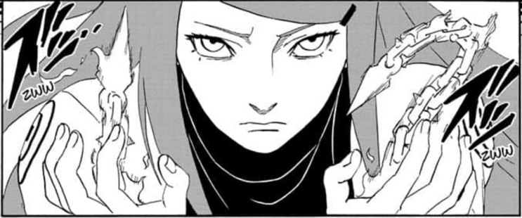 Panel from Naruto: The Whorl within the Spiral.