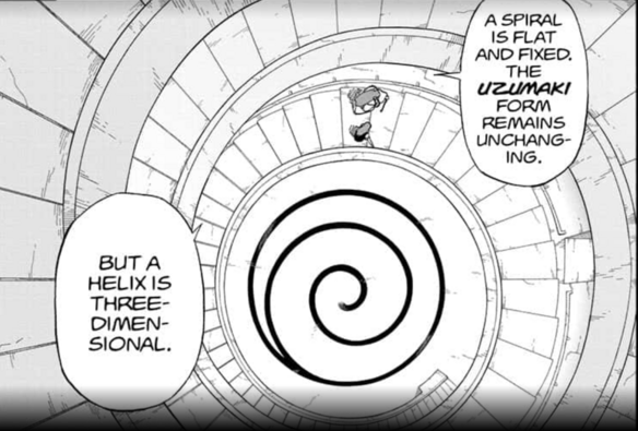 Panel from Naruto: The Whorl within the Spiral.