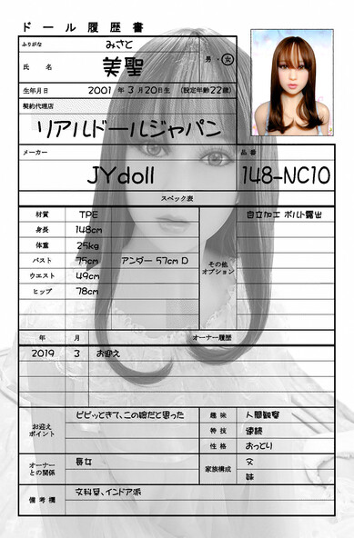 Resume of daughter (eldest daughter)