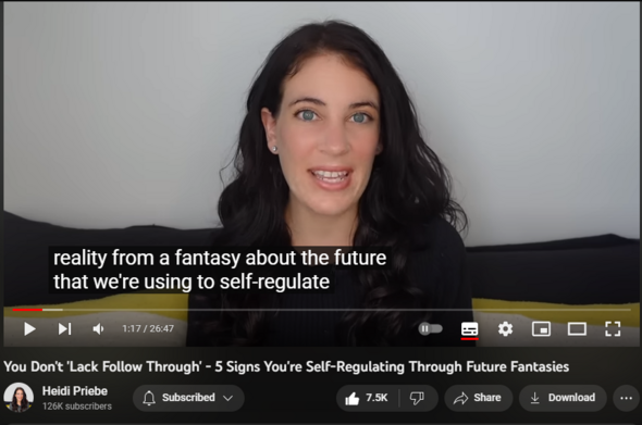 You Don't 'Lack Follow Through' - 5 Signs You're Self-Regulating Through Future Fantasies